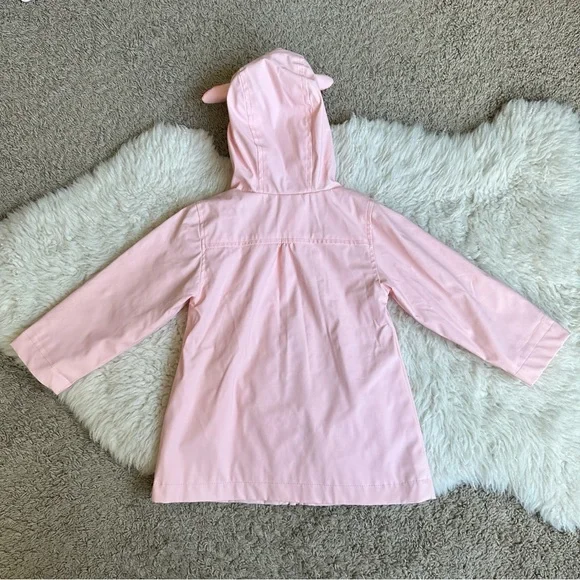 Bunny Rabbit Lined Raincoat with Ears | 2T | Cat & Jack - Picture 2 of 11